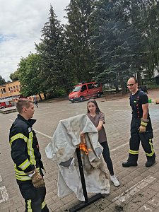 Feuriger Projekttag an der Leinefelder Regelschule Konrad Hentrich