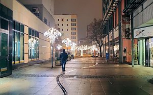 Peter Blei unterwegs in Magdeburg