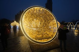 Peter Blei unterwegs in Magdeburg
