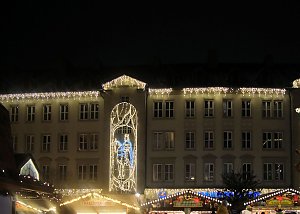Peter Blei unterwegs in Magdeburg