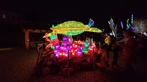 Peter Blei in den magischen Lichterwelten