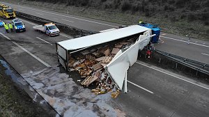 Unfall auf der A38
