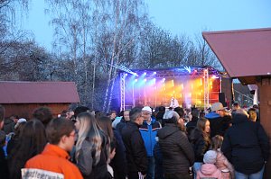 Osterfeuer in Heiligenstadt