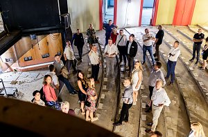 NUV Treffen im neuen Theateranbau