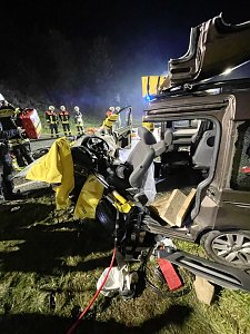 Schwerer Unfall an der Anschlussstelle Worbis