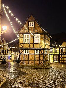Wundersch&ouml;ne Adventsbeleuchtung in Quedlingburg