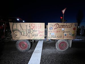 Bauernprotest bei Bleicherode