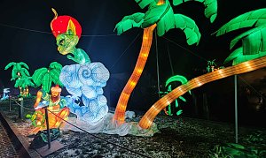 Peter Blei unterwegs in magischen Lichterwelten