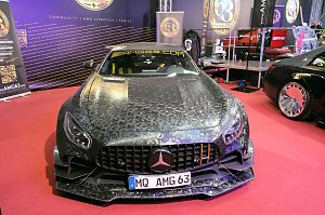 Peter Blei unterwegs auf der Automesse Erfurt