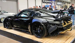 Peter Blei unterwegs auf der Automesse Erfurt