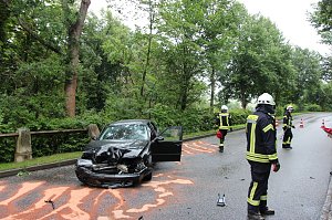 Feuerwehreinsatz nach Unfall
