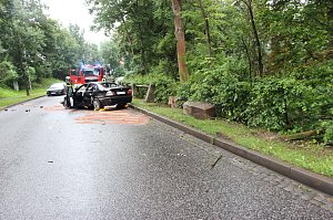 Feuerwehreinsatz nach Unfall