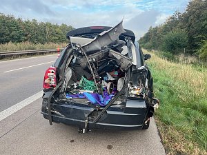 Unfall auf der A38
