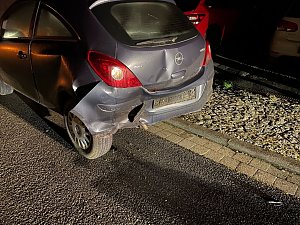An der Unfallstelle