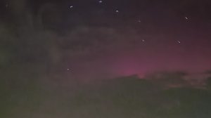 Polarlichter &uuml;ber Bleicherode