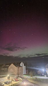 Polarlichter &uuml;ber Bleicherode