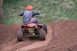 Peter Blei unterwegs beim Motorcross