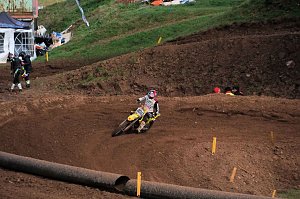Peter Blei unterwegs beim Motorcross