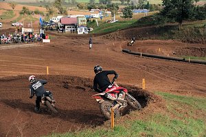 Peter Blei unterwegs beim Motorcross