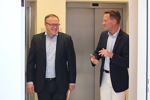 Mario Voigt zu Gast beim Treffen des BVMW im Alpha Hotel in Bad Langensalza