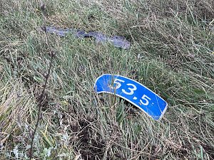 Unfall auf der A 38