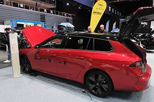 Peter Blei unterwegs auf der Automesse Erfurt
