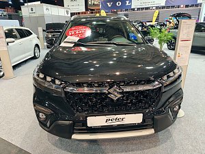 Peter Blei unterwegs auf der Automesse Erfurt