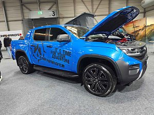 Peter Blei unterwegs auf der Automesse Erfurt