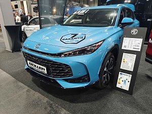 Peter Blei unterwegs auf der Automesse Erfurt