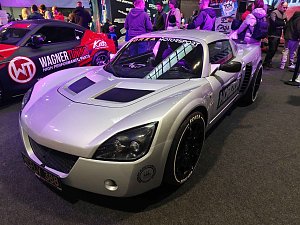 Peter Blei unterwegs auf der Automesse Erfurt