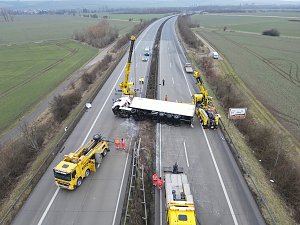 Bergung an der Unfallstelle