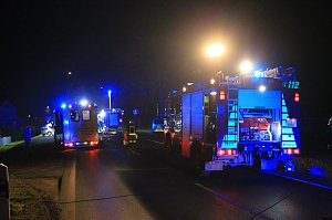 Schwerer Verkehrsunfall am Abend
