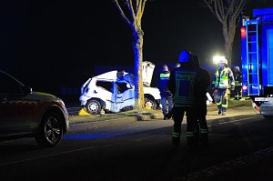 Schwerer Verkehrsunfall am Abend