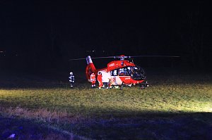 Schwerer Verkehrsunfall am Abend