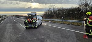 Autobahnunfall heute Vormittag