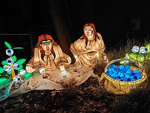 Magische Lichterwelten in Halle