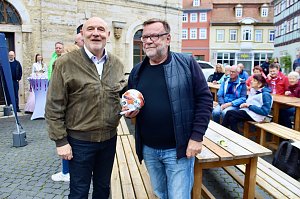 Empfang der Europacup-Siegerinnen in Bad Langensalza