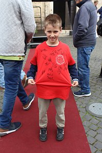 Empfang der Europacup-Siegerinnen in Bad Langensalza