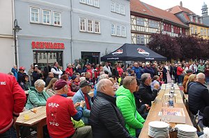 Empfang der Europacup-Siegerinnen in Bad Langensalza