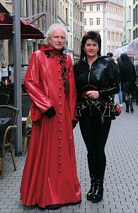 Peter Blei beim "WGT" in Leipzig
