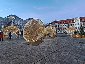 Peter Blei unterwegs in Magdeburg