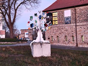 Peter Blei unterwegs in Magdeburg