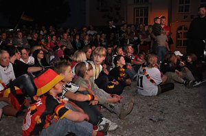 Public Viewing auf den Petersberg