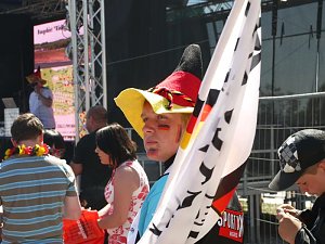 WM-Stimmung auf dem Berg