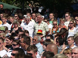 WM-Stimmung auf dem Berg