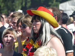 WM-Stimmung auf dem Berg