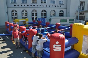 Public Viewing auf den Petersberg