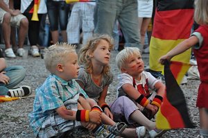 Public Viewing auf den Petersberg