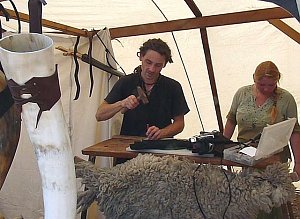 Mittelalterfest auf dem Strau&szlig;berg
