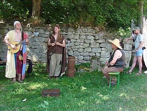Mittelalterfest auf dem Strau&szlig;berg